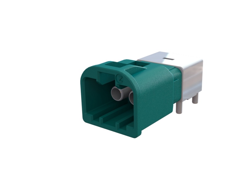 MiniFakra Type B 2孔板端连接器