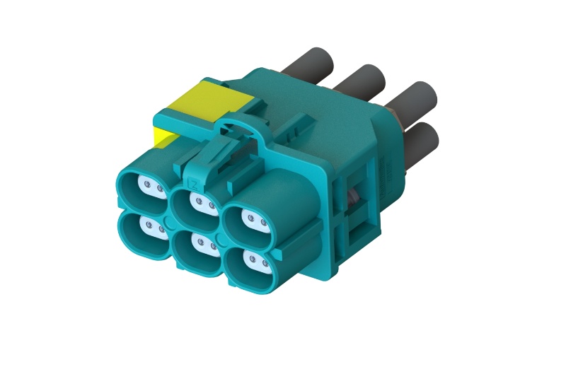 AHSE 6孔屏蔽线端母端连接器