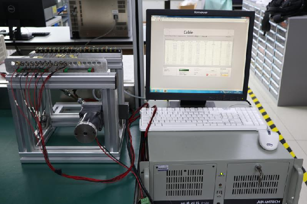 Microdynamic resistance monitoring system SMT test
