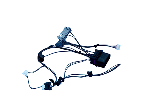 Halogen lamp wire harness