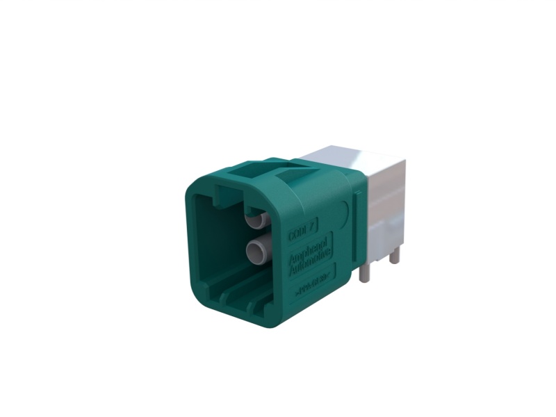 Mini Fakra Type B 4孔板端连接器